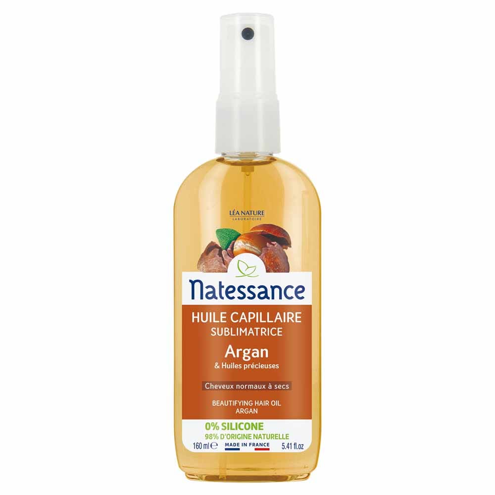 Natessance Capilar Aceite de belleza capilar con aceites preciosos para cabello normal a seco 150 ml