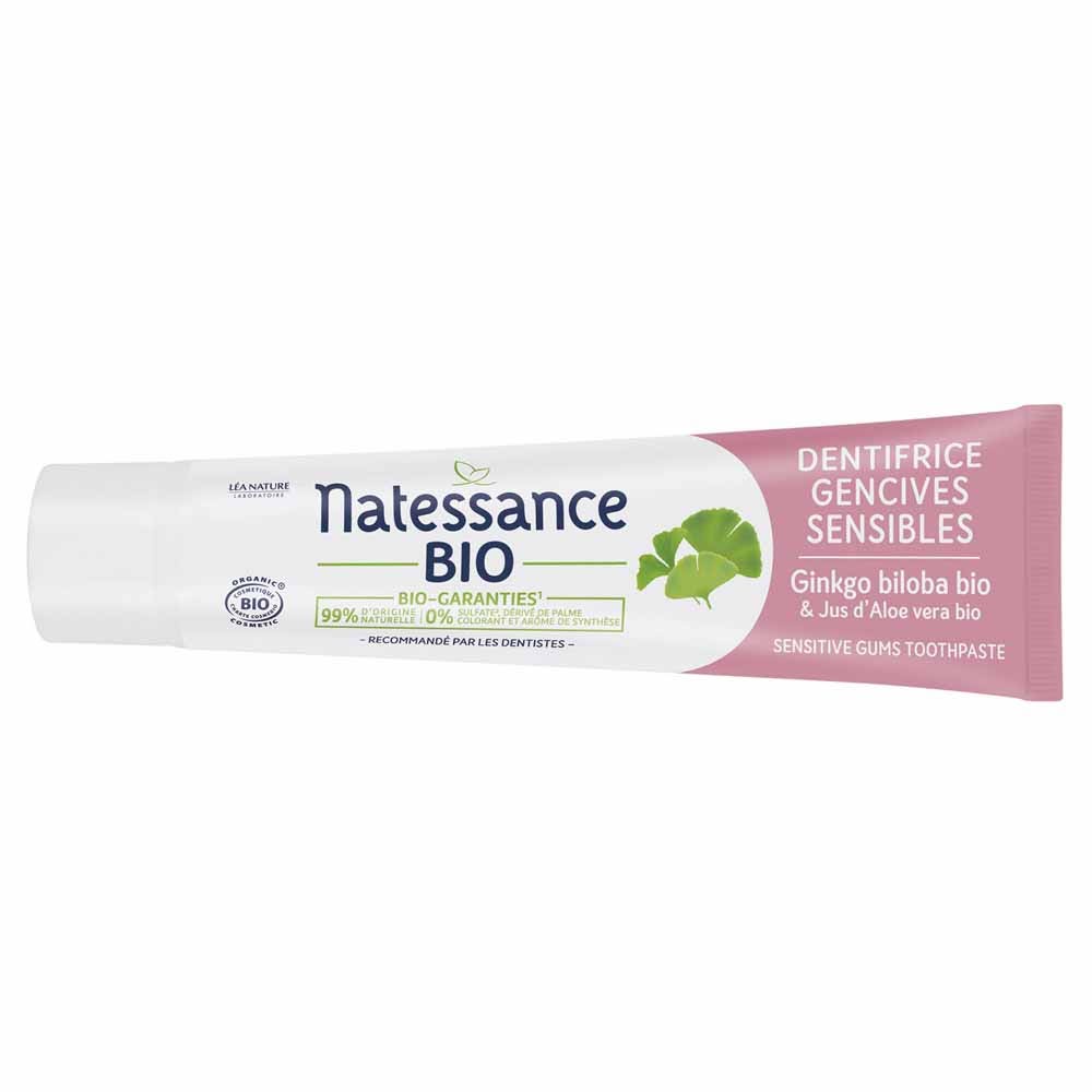 Natessance Pasta de dientes encías sensibles bio 75 ml