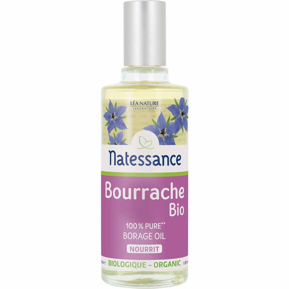 Natessance Aceite de borraja bio aceite puro 50 ml