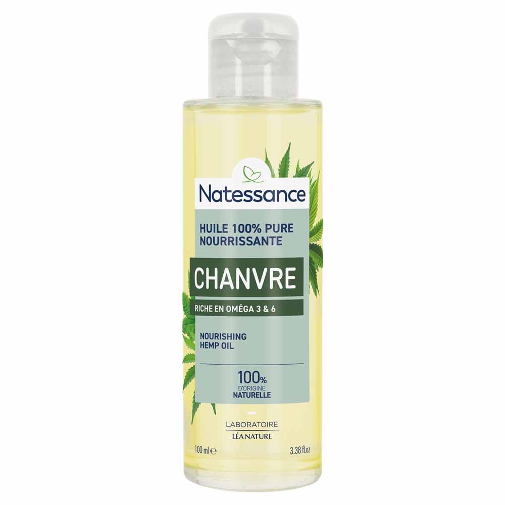 Natessance Aceite de cáñamo aceite puro equilibrante 100 ml