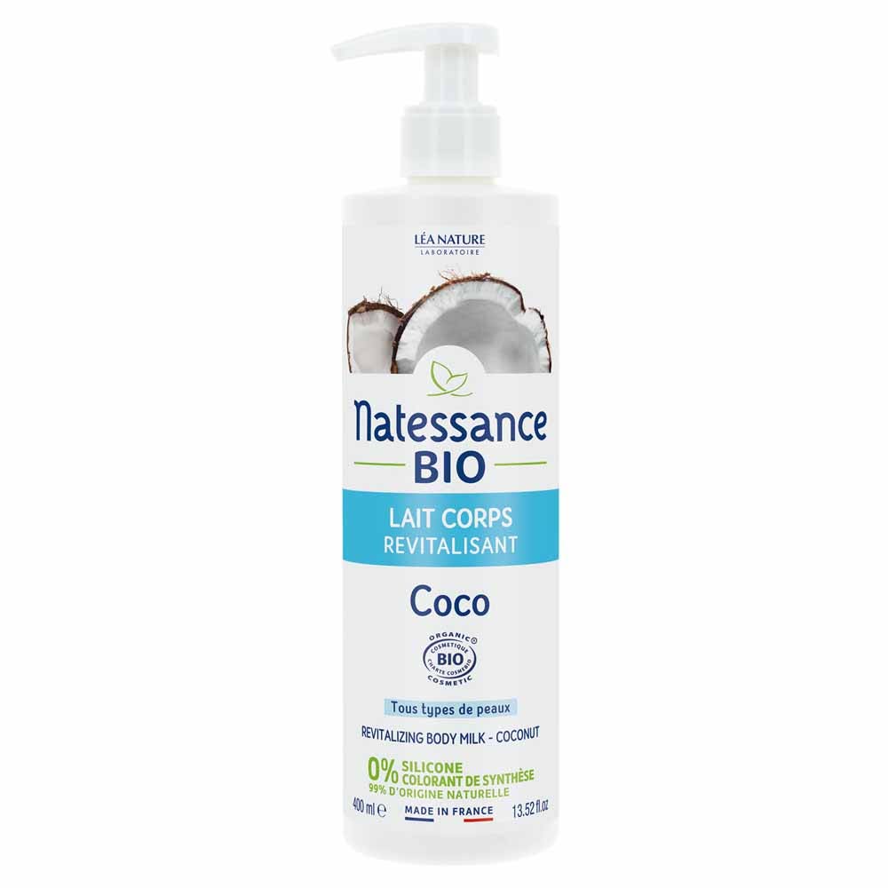 Natessance Coco Leche corporal revitalizante coco bio 400 ml