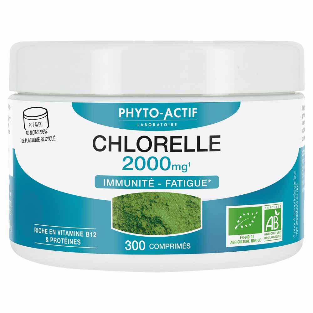 Phyto-Actif Clorela Ecocert 300 comprimidos