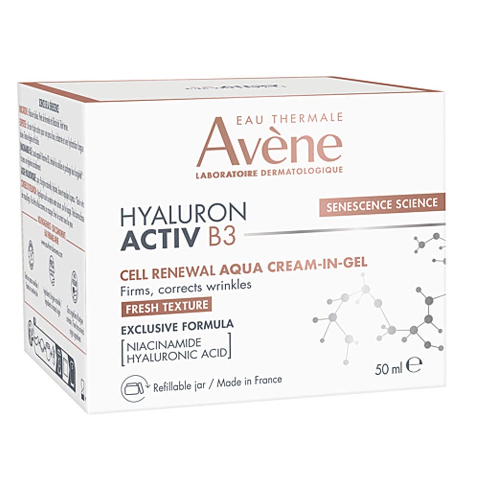 Avène Hyaluron Activ B3 Aqua Gel Crema Regeneradora Celular 50ml Hyaluron Activ B3 Avène Gel Crema Regeneradora Celular 50 ml