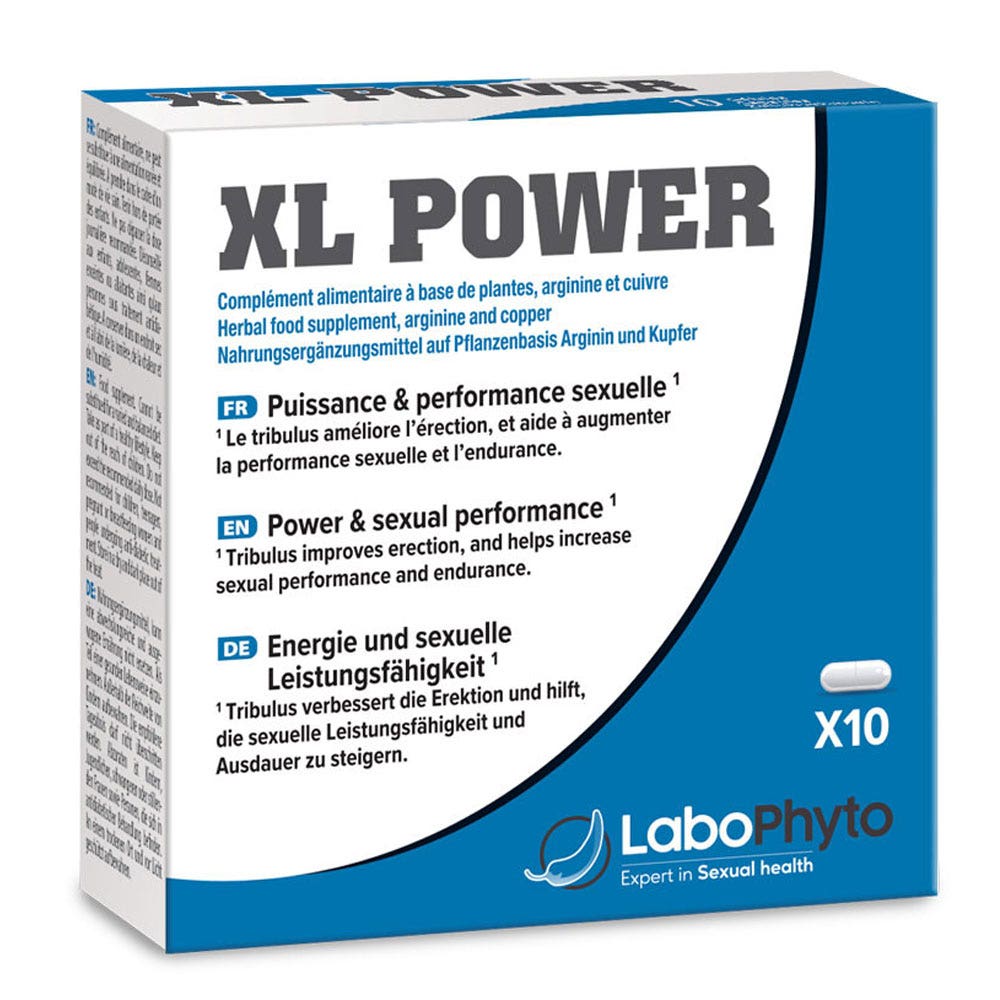 LaboPhyto Xl Power potencia y rendimiento sexual 10 cápsulas