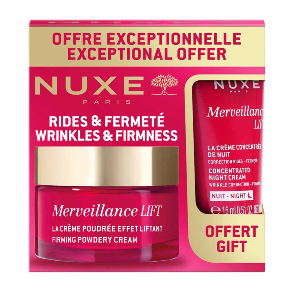 Nuxe Merveillance lift Estuche arrugas y firmeza día y noche