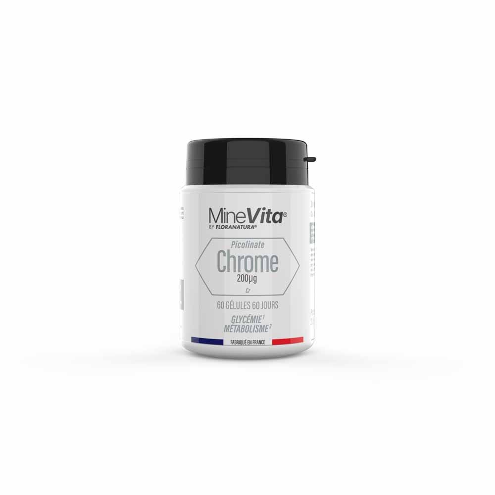 Flora Natura Minevita® Picolinato de cromo 60 cápsulas