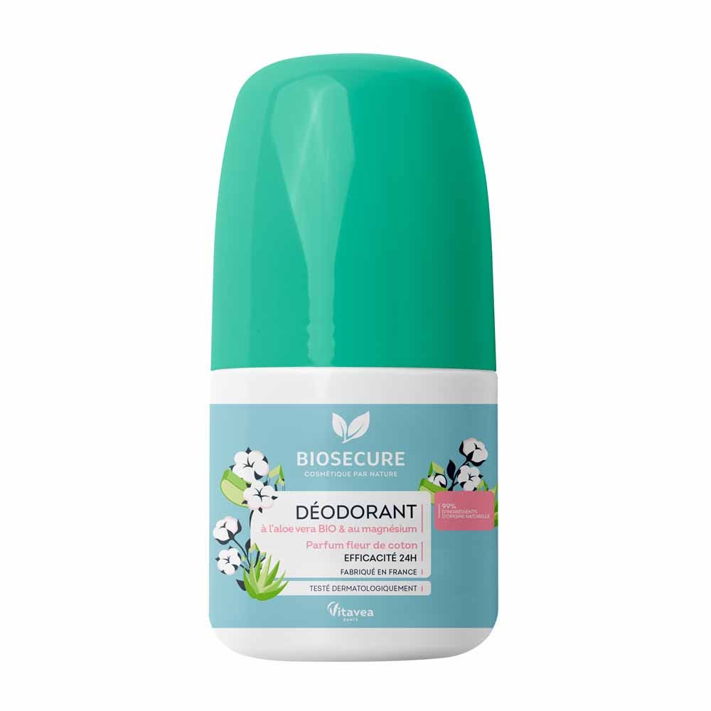 Bio Secure Desodorante flor de algodón tous types de peau 50 ml