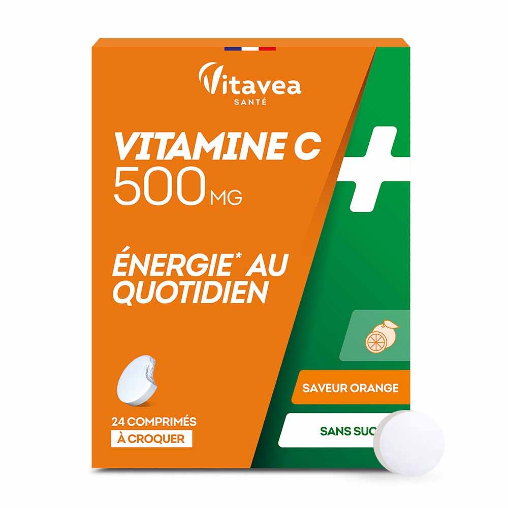 Vitavea Santé Vitamina C Energie au quotidien 24 Comprimidos Masticables