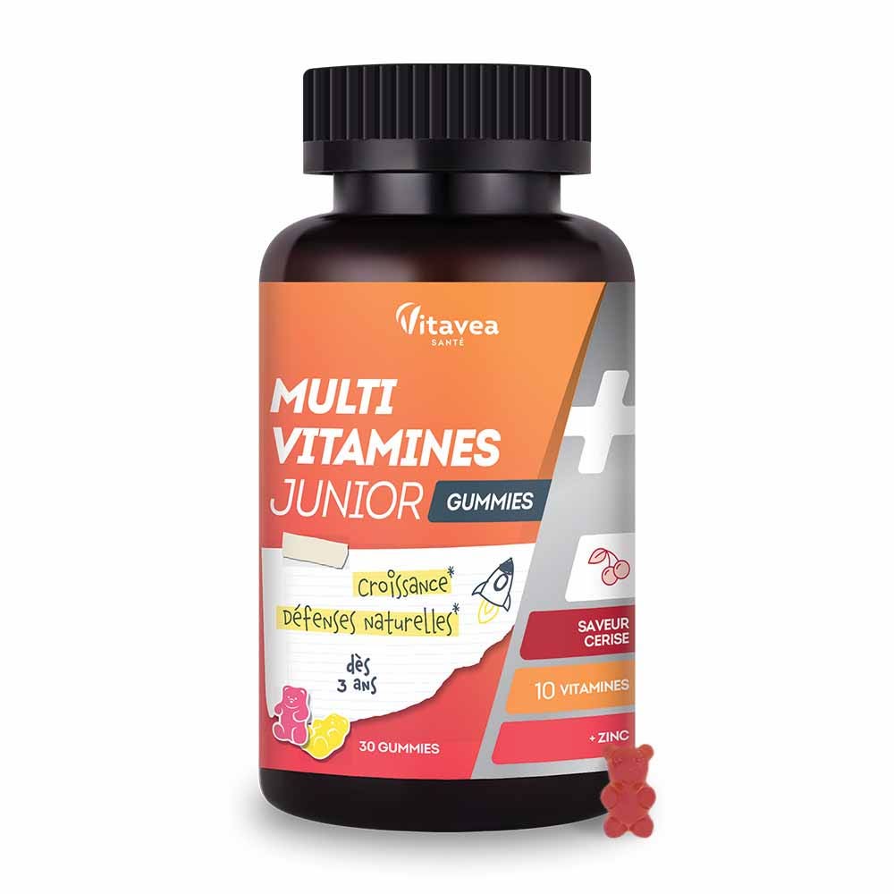 Vitavea Santé Multivitaminas Junior Croissance et défenses naturelles x 30 Gominolas