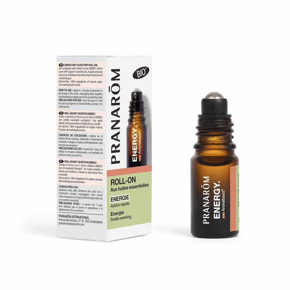Pranarôm Aromaboost Roll-On Energía Bio 5 ml