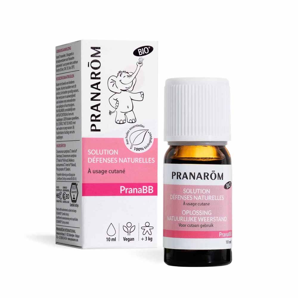 Pranarôm Pranabb Pranabb Aceite De Masaje Defensas Naturales Bio A Partir De 3 Meses 10ml