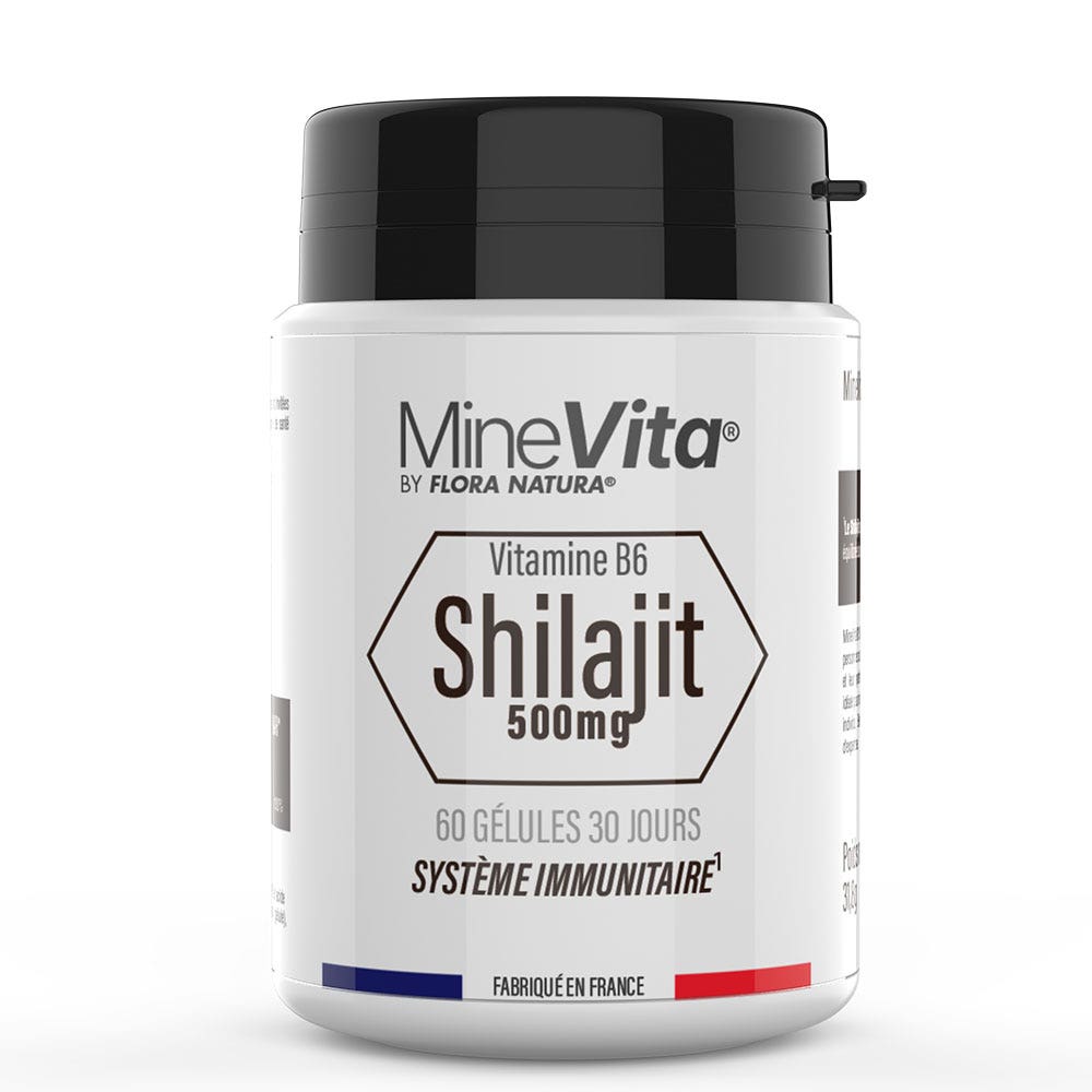 Flora Natura Minevita® Shilajit 1000 mg 60 cápsulas