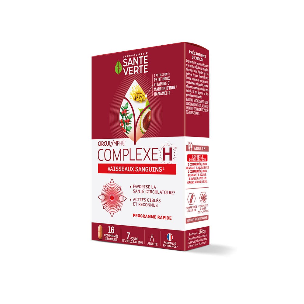 Sante Verte Circulymphe Complexe H 16 Comprimidos