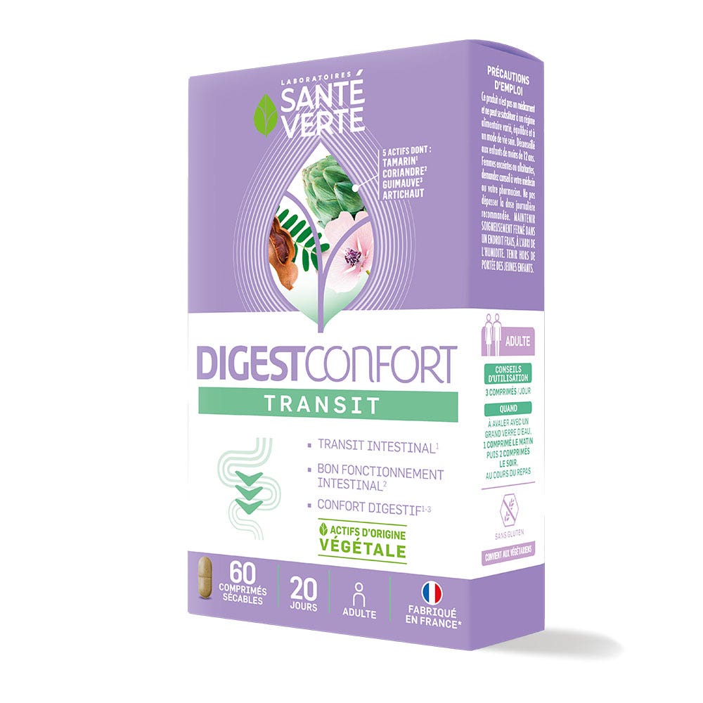 Sante Verte Confort digestivo tránsito 60 Comprimidos