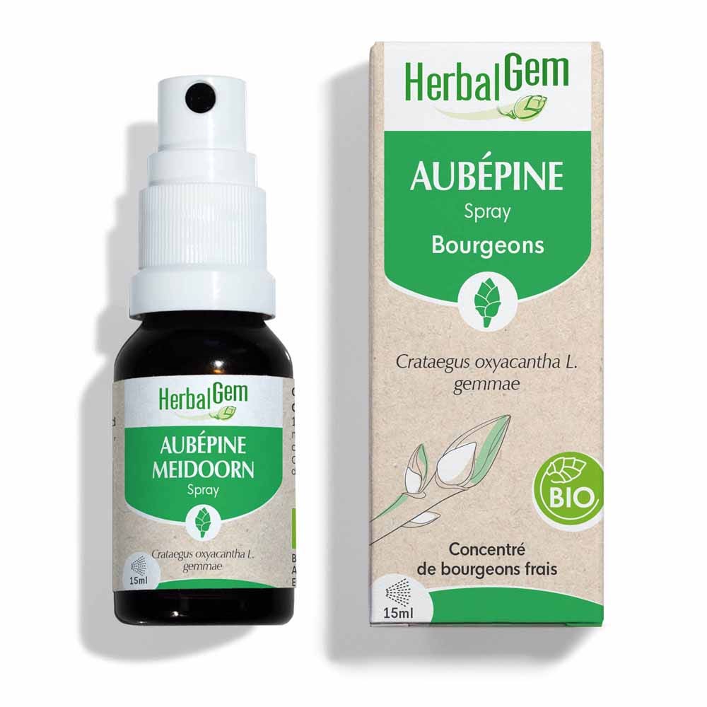 Herbalgem Yemas Espino blanco en spray Bio 15 ml