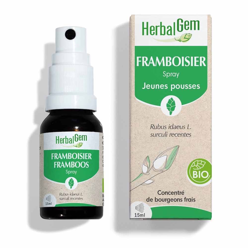 Herbalgem Yemas Spray de frambuesa Bio 15 ml