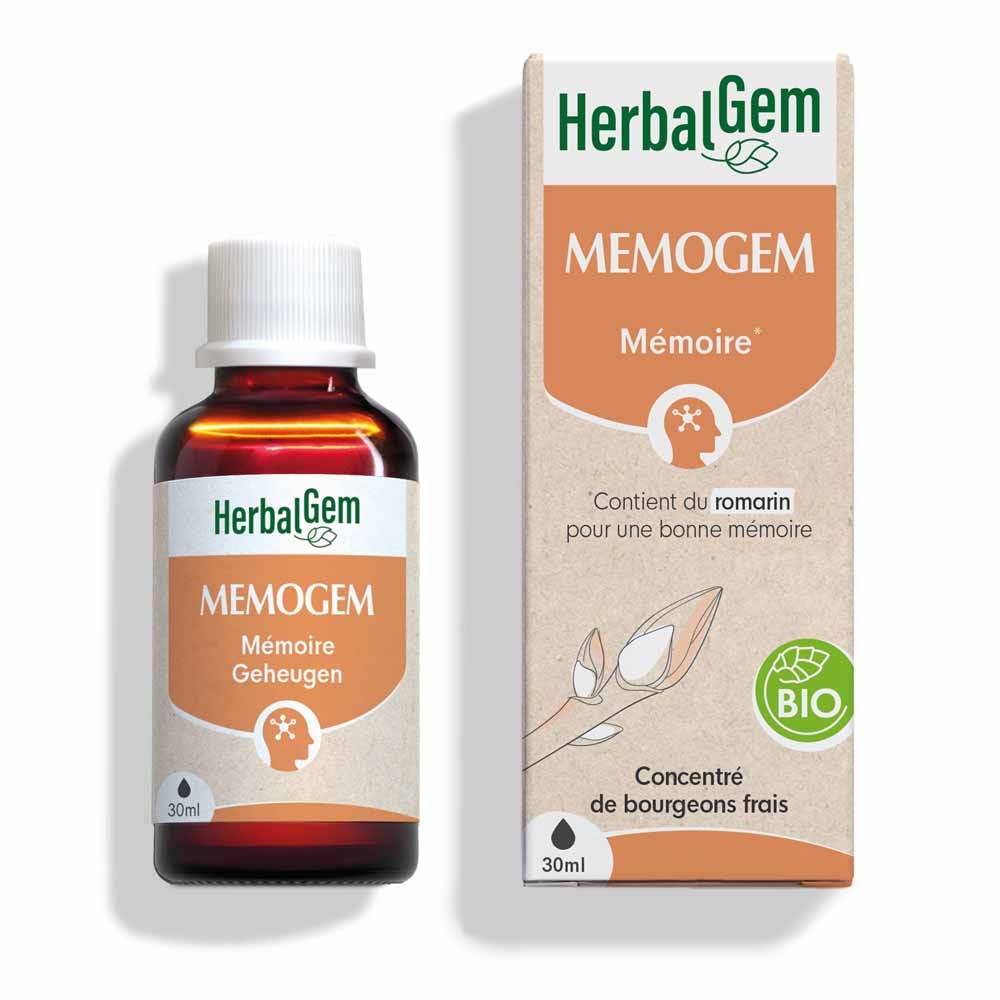 Herbalgem Complejos de Gemoterapia Biografía de Memogem Memoria 30 ml