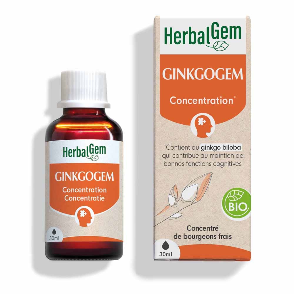 Herbalgem Complejos de Gemoterapia Concentración orgánica Ginkgogem 30 ml