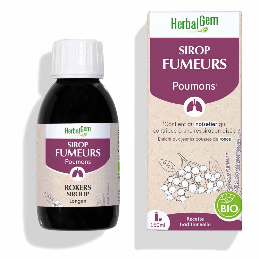 Herbalgem Pulmones de Jarabe de Ahumado Ecológico 150 ml