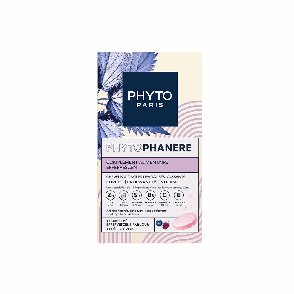 Phyto Paris Phytophanere Cabello y uñas 2 x 15 comprimidos efervescentes