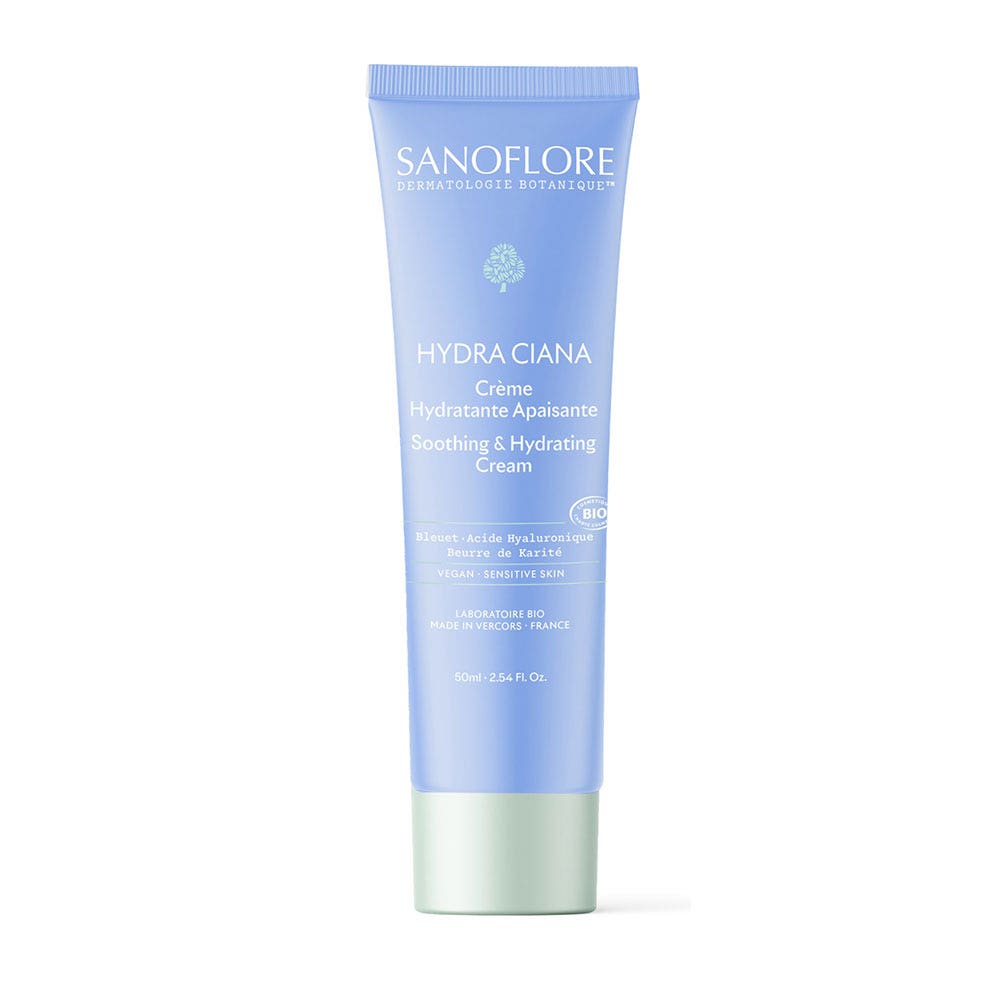 Sanoflore Hydra Ciana Crema hidratante calmante bio 50 ml