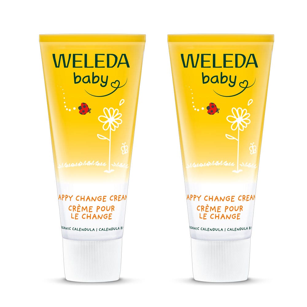 Weleda Caléndula Crema para el cambio 2 x 75 ml