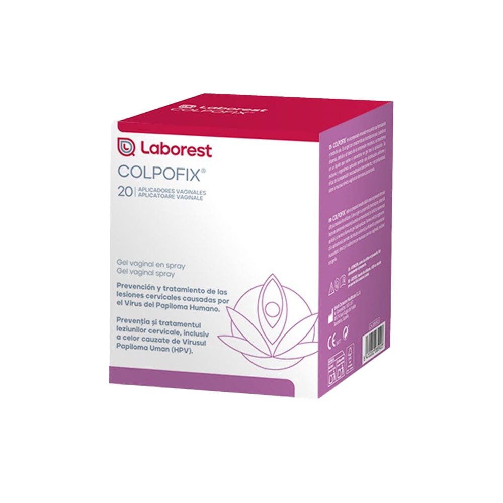 Colpofix Gel vaginal en spray Frasco de 20 ml + 10 aplicadores