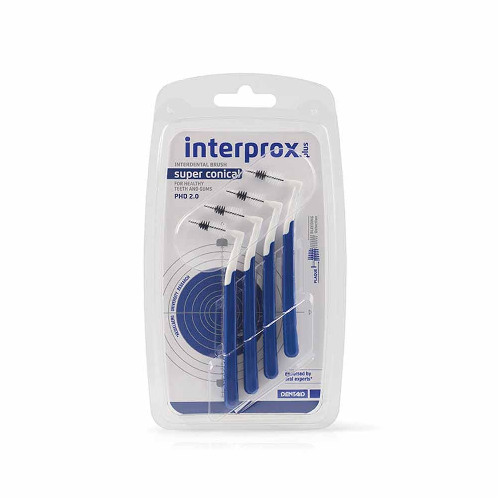 Interprox Super Cónico Brossettes interdentales 2,0 mm x4