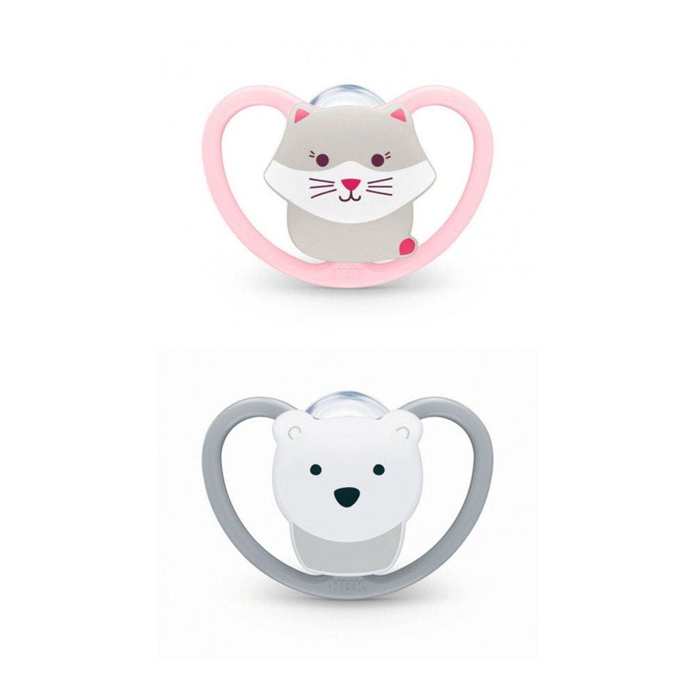 Nuk Perfect Match Chupetes fisiológicos de 6 a 18 meses 2 x