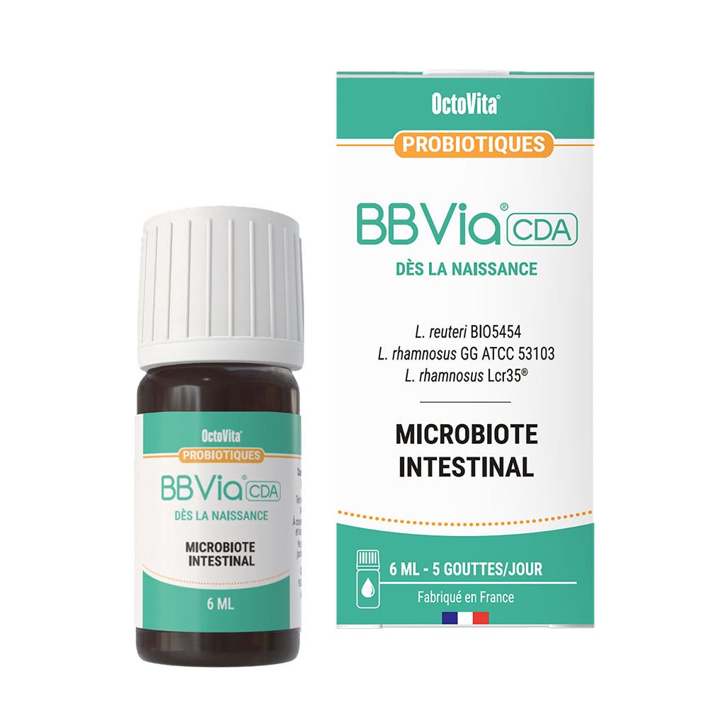 OctoVita BBVia CDA probióticos gotas 6 ml