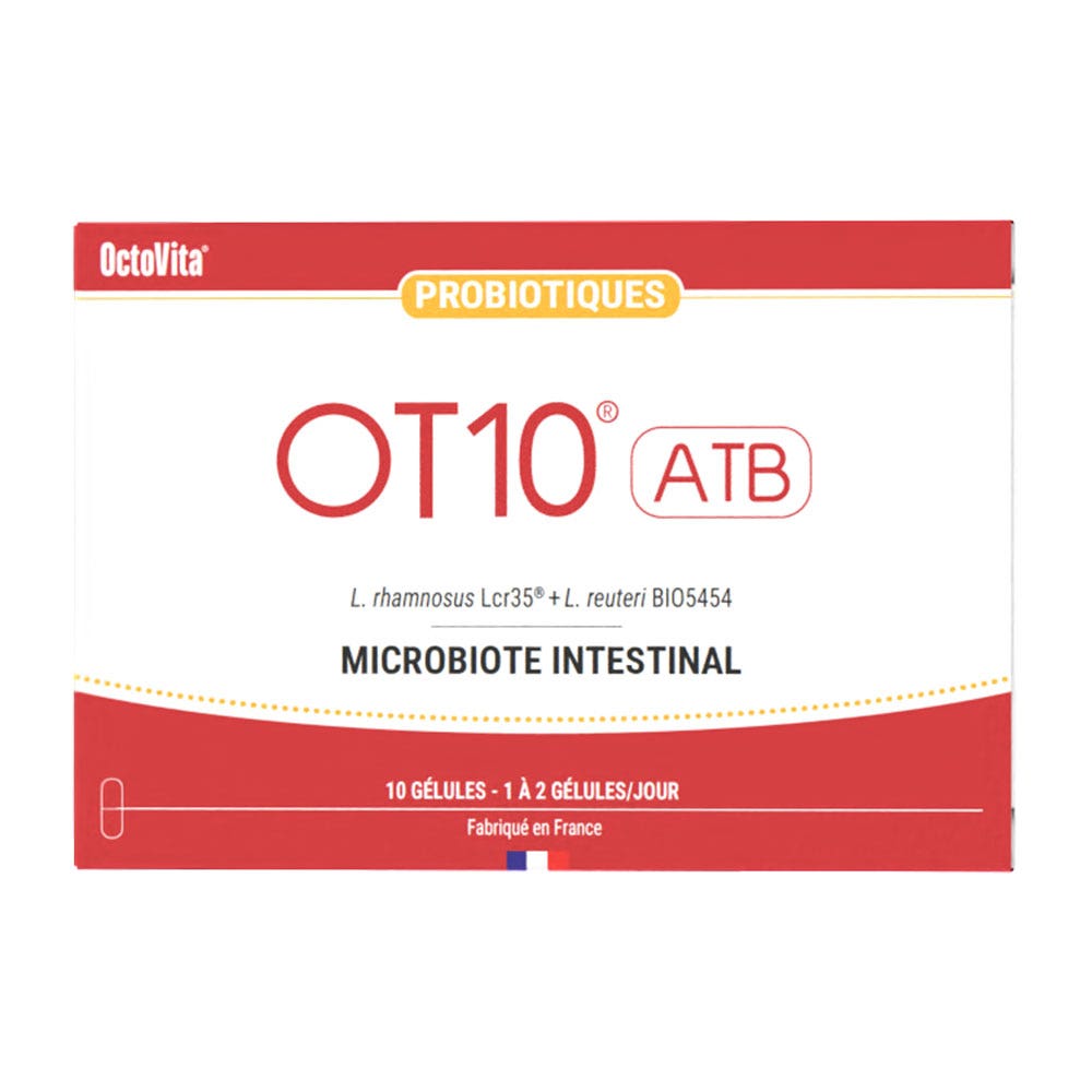 OctoVita OT10 ATB probióticos 10 cápsulas