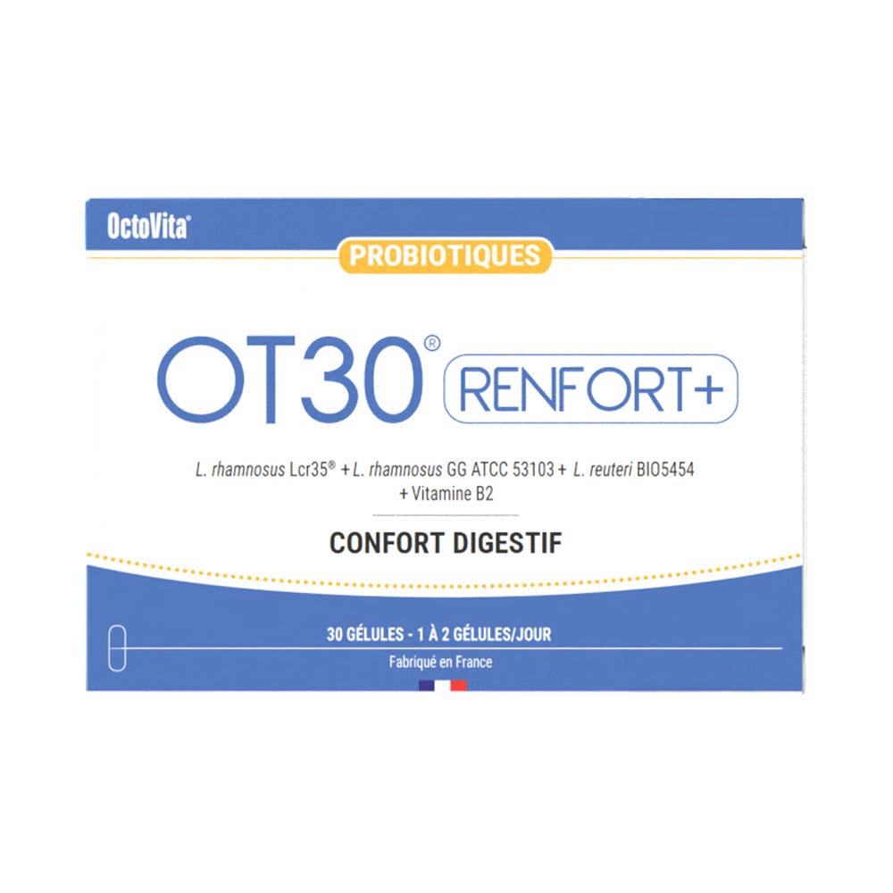 OctoVita OT30 refuerzo+ probióticos 30 cápsulas