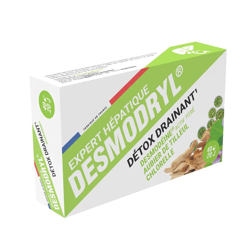 Flora Natura Desmodryl® Drenaje detox 40 cápsulas