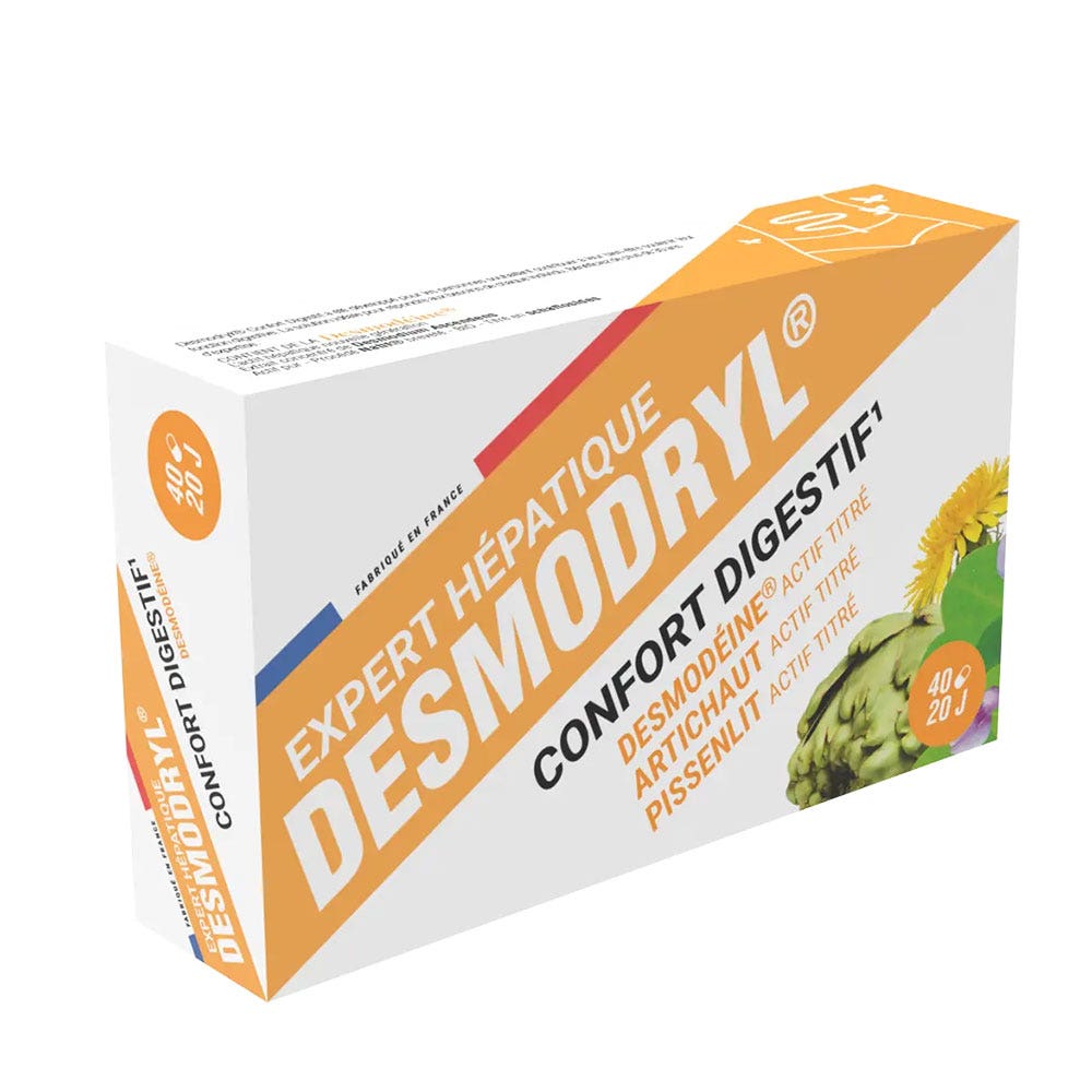 Flora Natura Desmodryl® Confort digestivo 40 cápsulas