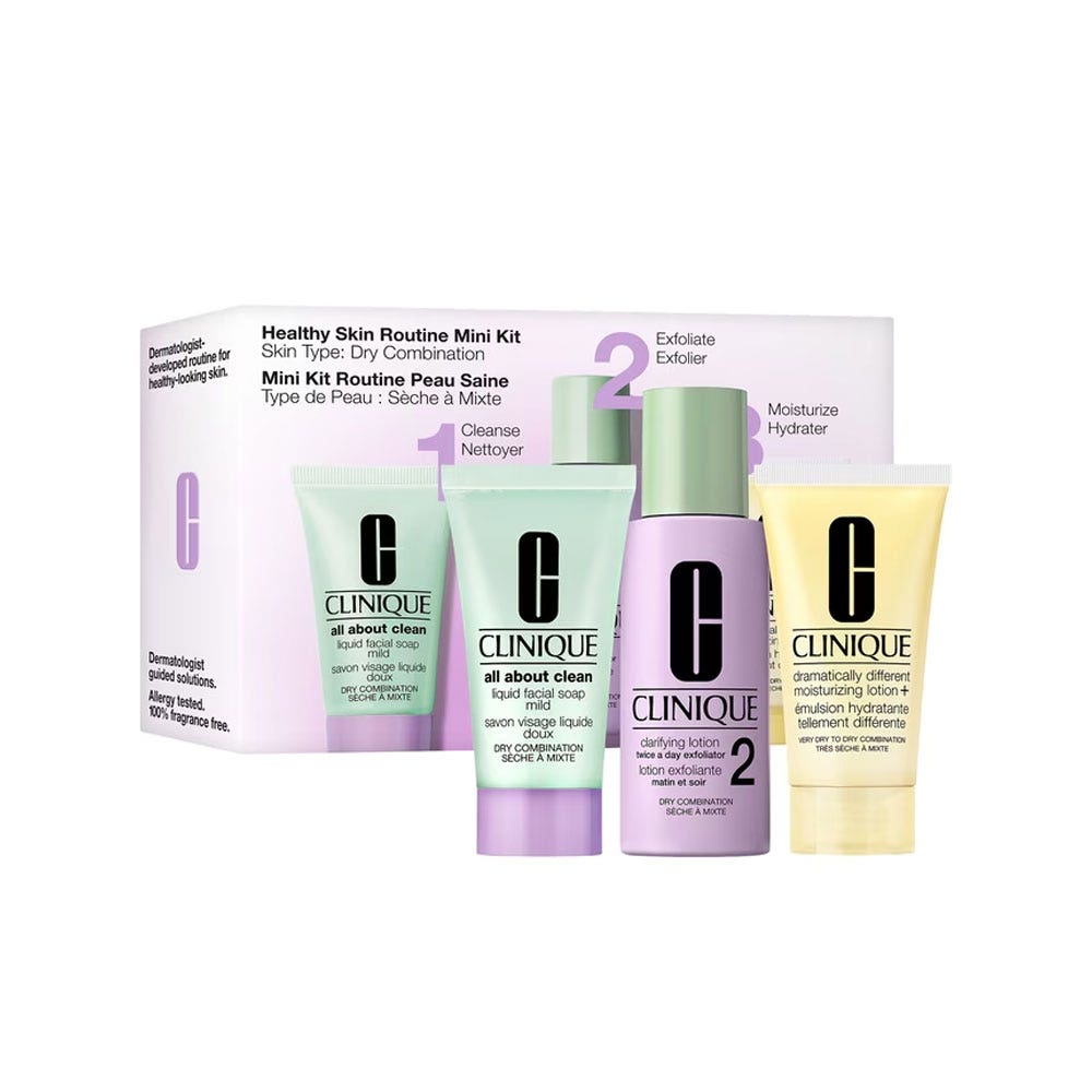 Clinique Kit piel sana Basic 3 Temps™ piel seca y mixta