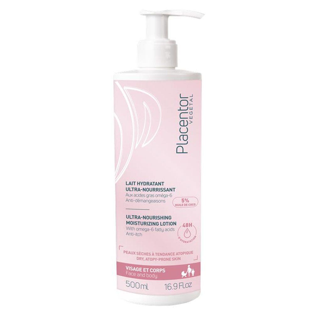 Placentor Végétal Leche hidratante ultra nutritiva 500 ml
