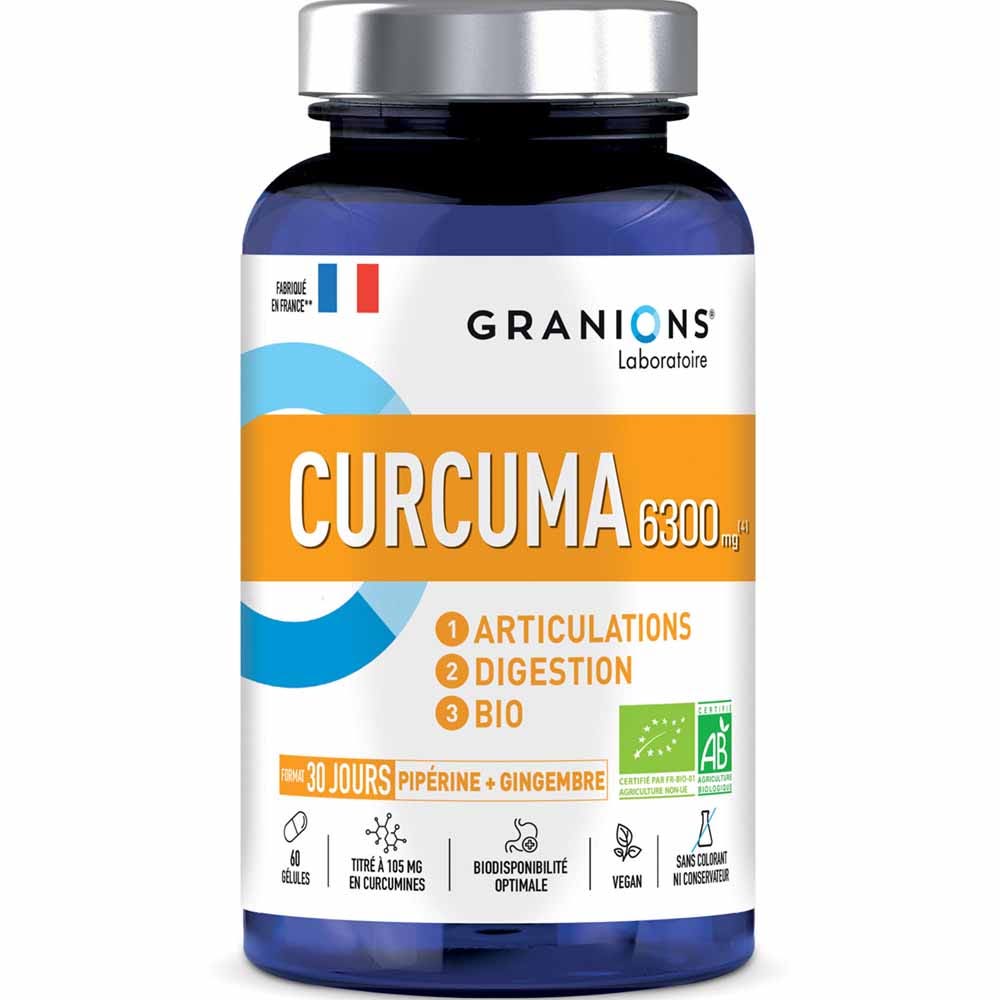 Granions Cúrcuma bio 60 cápsulas