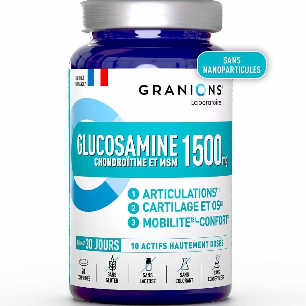 Granions Glucosamina condroitina MSM 1500 mg 90 comprimidos