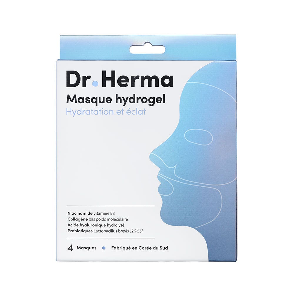 Dr. Herma Mascarilla de colágeno antiedad 4 x parches