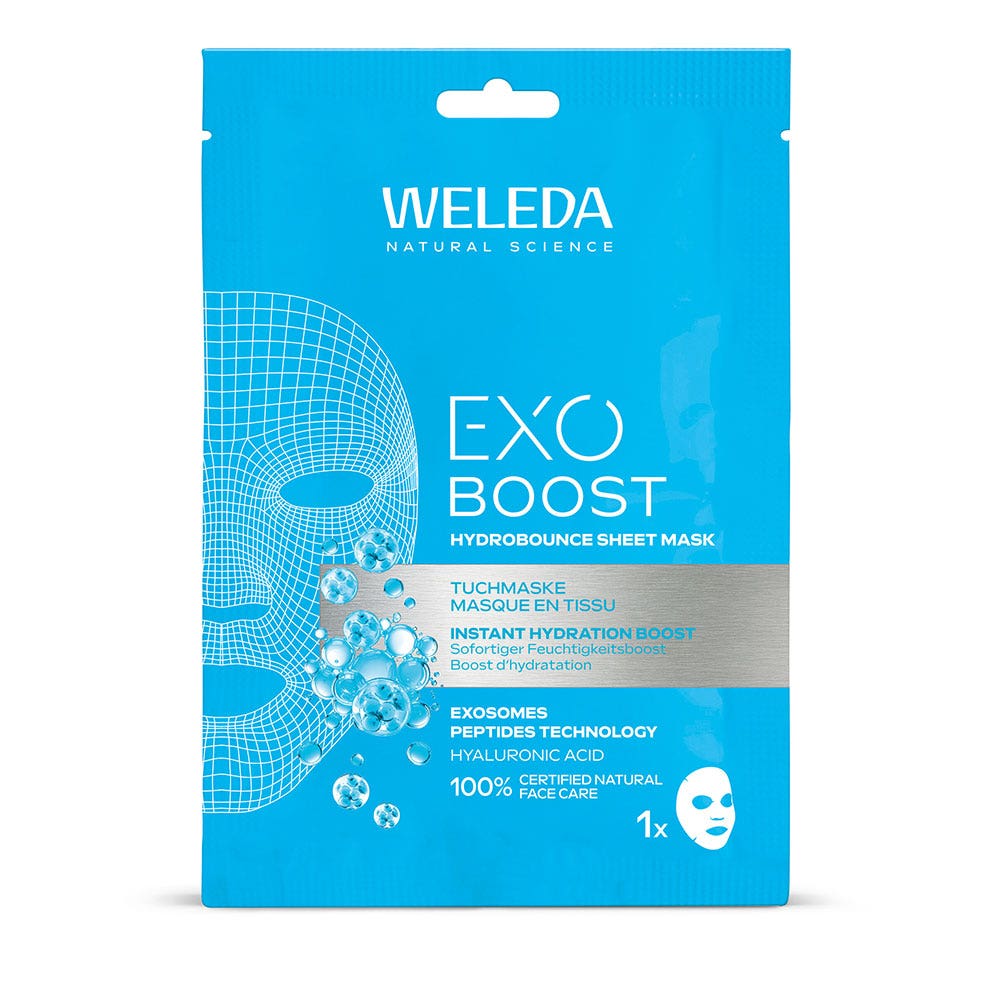 Weleda Exo Boost Mascarilla en tejido Hydrobounce 20 ml