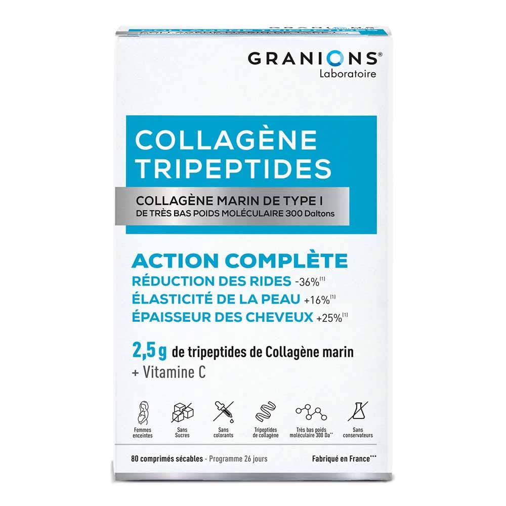Granions Tripéptidos de Colágeno 2,5g 80 comprimidos