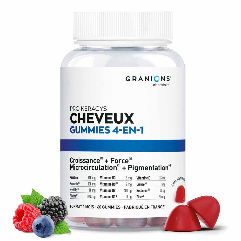 Granions Pro Keracys cabello 4 en 1 60 gominolas
