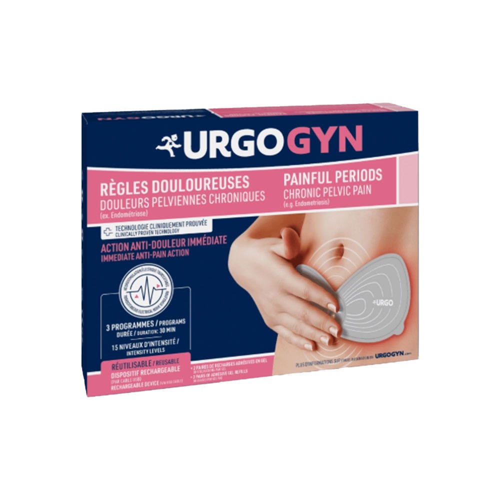 Urgo Urgogyn Parche electroterapia reglas dolorosas recargable
