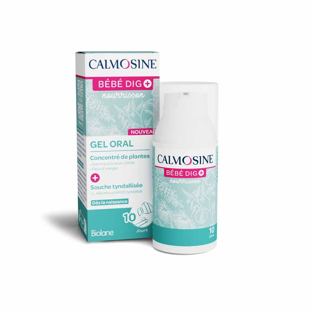 Calmosine Gel oral Dig+ bebé problemas digestivos en los bebés 34 ml