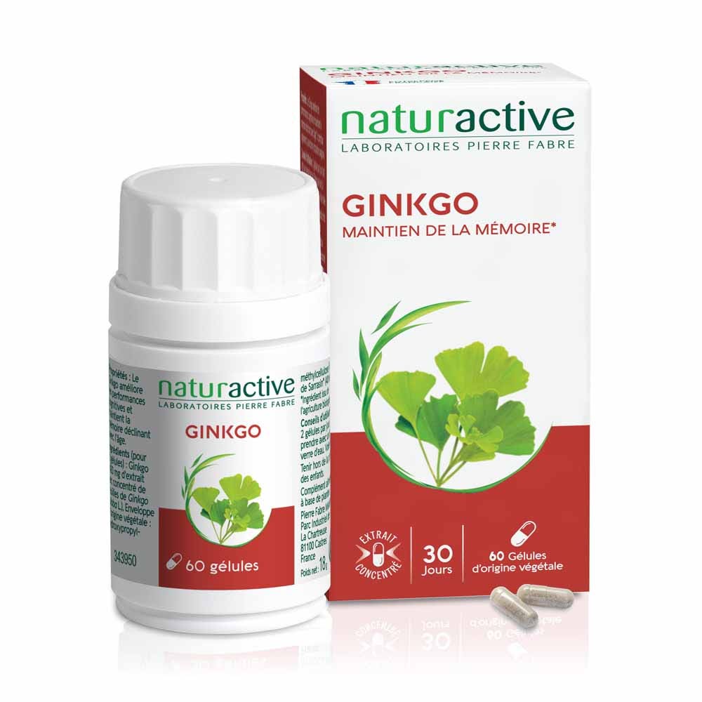 Naturactive Ginkgo 60 cápsulas