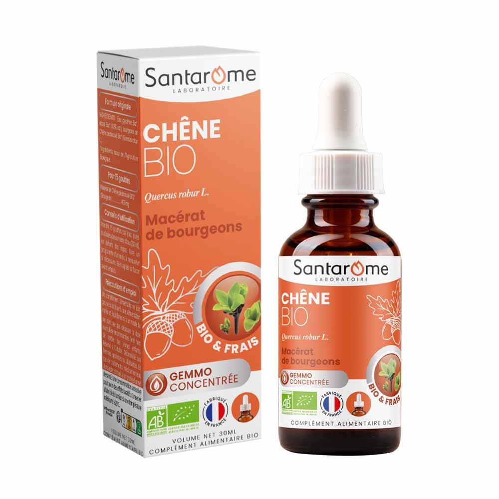 Santarome Gemmo Macérate de brotes de roble bio 30 ml
