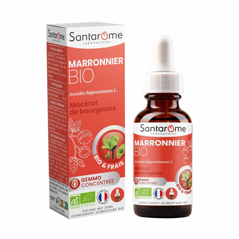 Santarome Gemmo Castaño bio macerado de yemas 30 ml