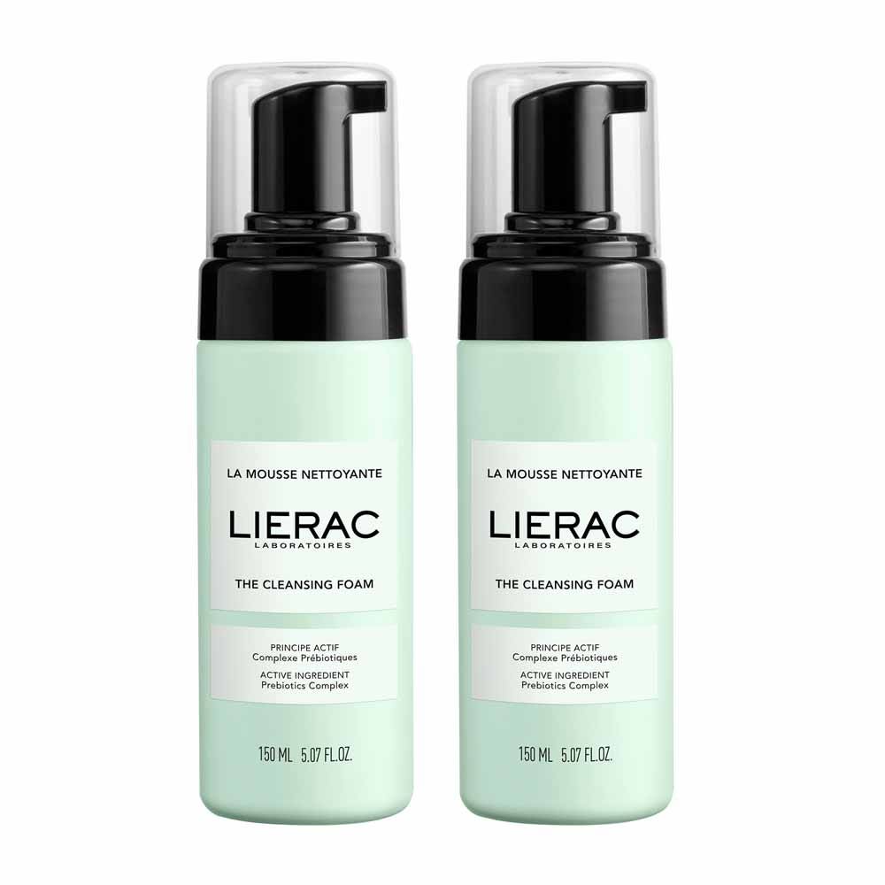 Lierac Desmaquillantes Dúo espuma limpiadora 2 x 150 ml