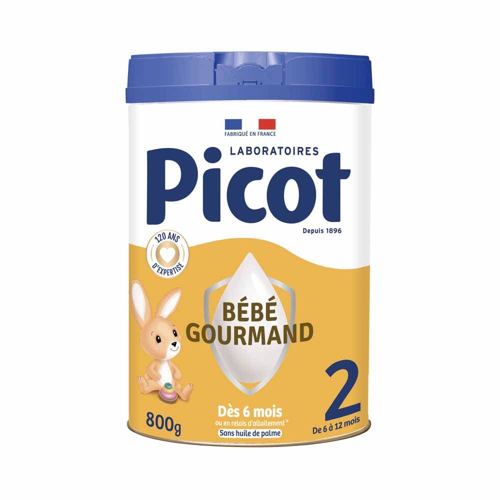 Picot Leche en polvo sin aceite de palma bebé gourmand 2 800 g