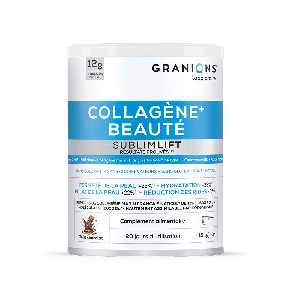 Granions SublimLift Colágeno antiedad sabor chocolate 330 g